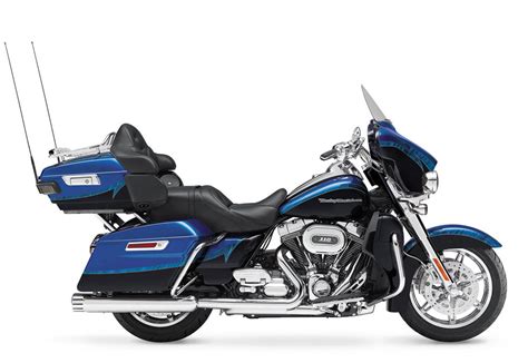 Factory equipped with the big 103ci twin cam engine, 6 speed overdrive. » 2014 Harley-Davidson CVO Limited Blue at CPU Hunter ...