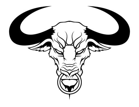 Bull Head Drawing At Getdrawings Free Download