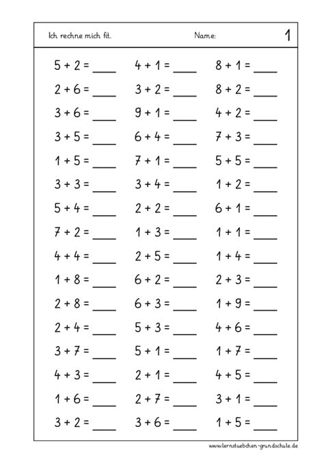 Lernst Bchen Grundschule Math Division Worksheets Math Addition