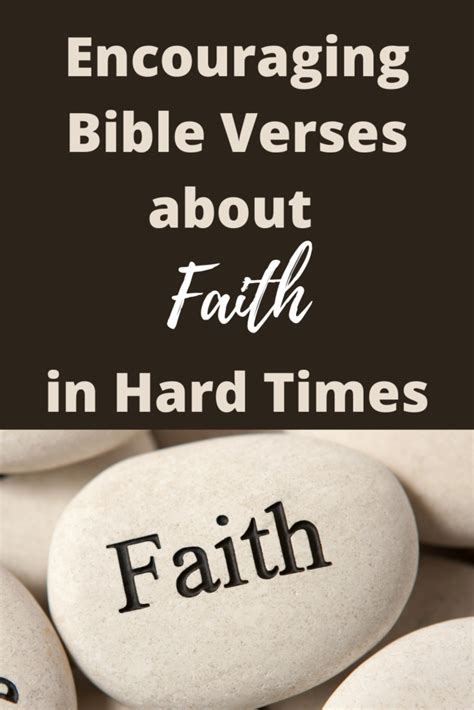 Encouraging Bible Verses About Faith In Hard Times ~ The Shepherds Sheep