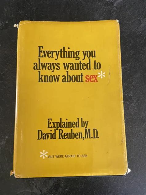 Everything You Always Wanted To Know About Sex Book But Were Afraid To Ask 3 25 Picclick