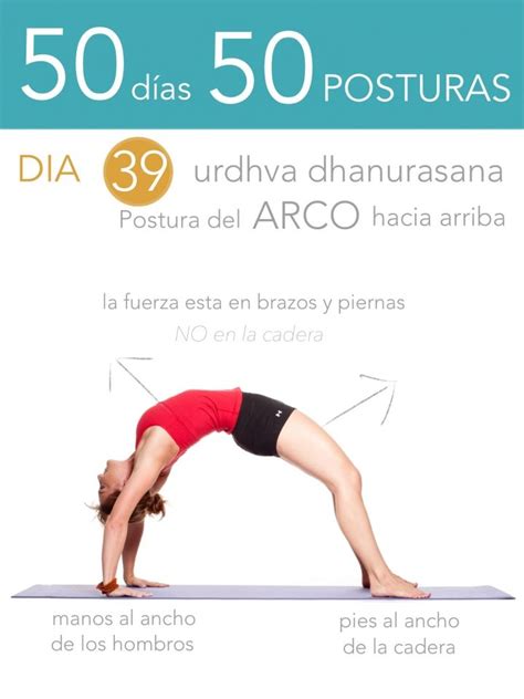 50 Días 50 Posturas Día 39 Postura Del Arco Hacia Arriba Yoga