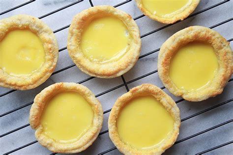 These Gorgeous Chinese Egg Tarts Have A Sweet Egg Custard Middle