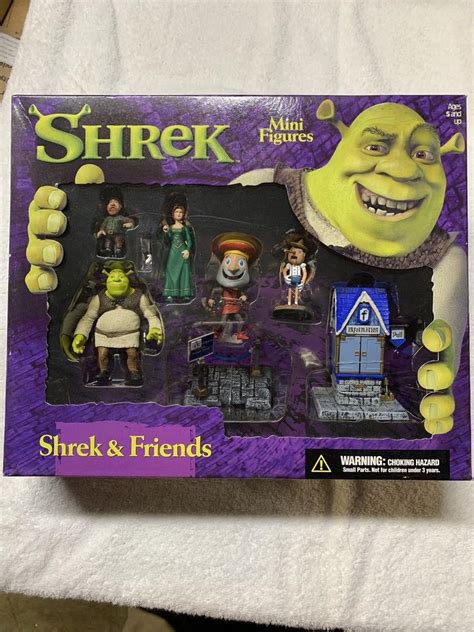 Shrek And Friends Mcfarlane Toys Shrek Mini Action Figure Set