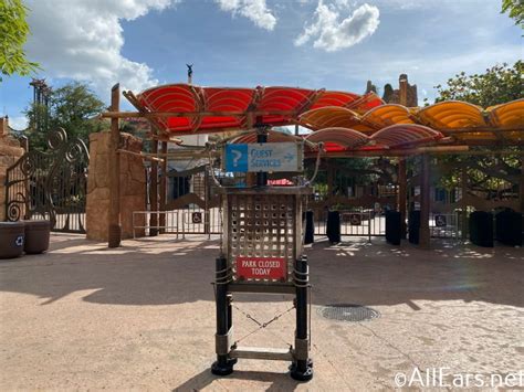 Front Gates Closed At Islands Of Adventure Universal Orlando City