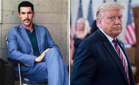 Последние твиты от john barron (@barronjohn1946). Borat Star Sacha Baron Cohen Demands Donald Trump's ...