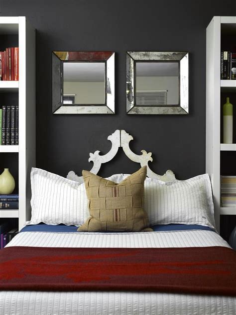 A simple switch of a headboard. Wall Mirrors and 33 Modern Bedroom Decorating Ideas