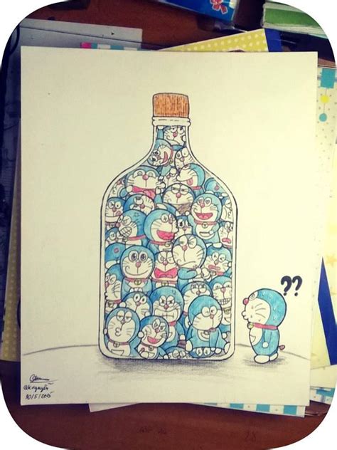 Doodle Art Doraemon By Quandraw On Deviantart