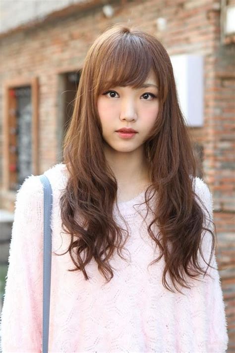 Here is a gallery of cute long straight korean hair style for girls. 17+ Korean Long Hairstyle With Bangs, Amazing Style!