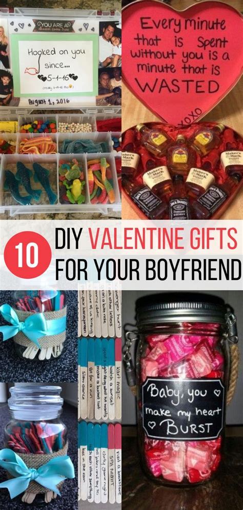10 DIY Valentine S Gift For Boyfriend Ideas Diy Valentine S Day Gifts
