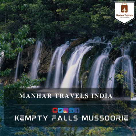 Kempty Falls Mussoorie⛰️ One Of The Most Popular Hill Tourism