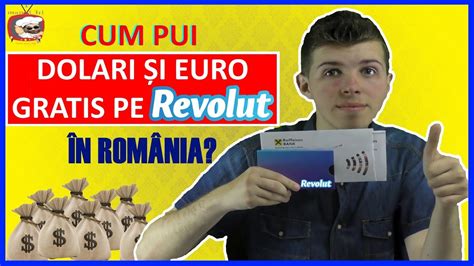 Dolari Si Euro Pe Revolut Gratis In Romania Prin Top Up YouTube