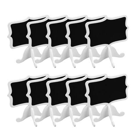 20 Pack Mini Chalkboards Signs With Easel Stand Small Chalkboards