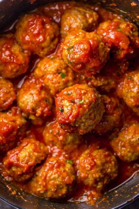 Knowing i already had some homemade spaghetti sauce in the fridge, my brain did a quick i make meatballs a good size; Italian Sausage Meatballs - Baker by Nature | Recipe ...