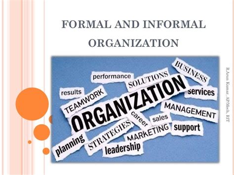 2 Formal And Informal Organization