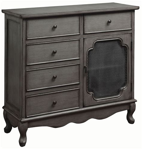 Distress Grey Accent Cabinet 950630 Coaster Furniture