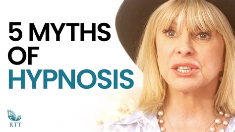 5 Myths Of Hypnosis And Hypnotherapy Rapid Transformational Therapy®️ Marisa Peer Youtube