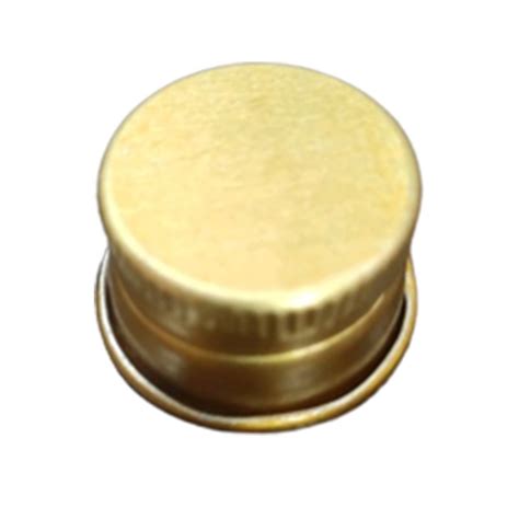 Round Golden 25mm Bottle Aluminium Ropp Cap At Best Price In Noida ID