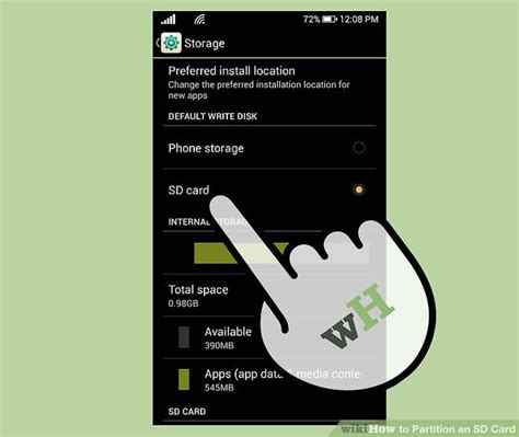 Click the apply button on the main interface. 3 Ways to Partition an SD Card - wikiHow