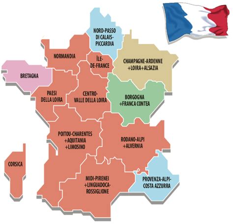 Cartina Regionale Francia Cartina