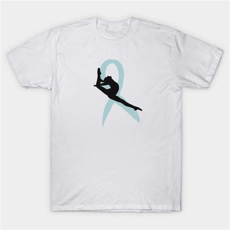 Sexual Assault Awareness Teal Ribbon Gymnastics T Shirt Teepublic