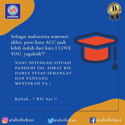Kata Kata Motivasi Untuk Mahasiswa Semester Akhir - Kata Kata Motivasi