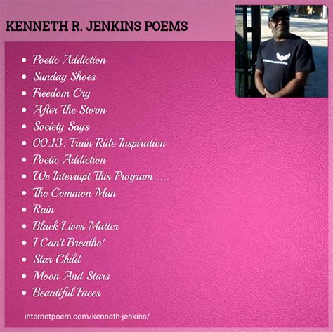 Kenneth R Jenkins Poems