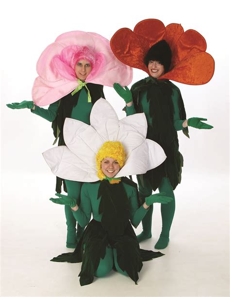 Flower Costumes Alice In Wonderland Theatre Rental From 39 53 Per Costume Alice In