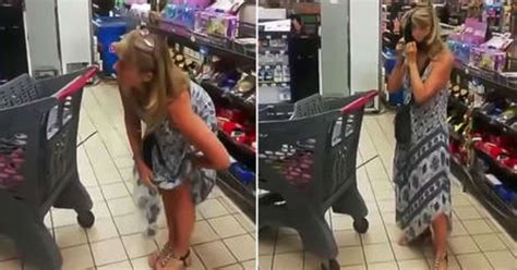 Mujer Usa Su Tanga Como Tapaboca En Un Supermercado