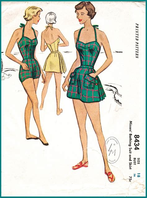 Haus And Garten Rockabilly Pin Up 1950s Bombshell Bathing Suit And Beach