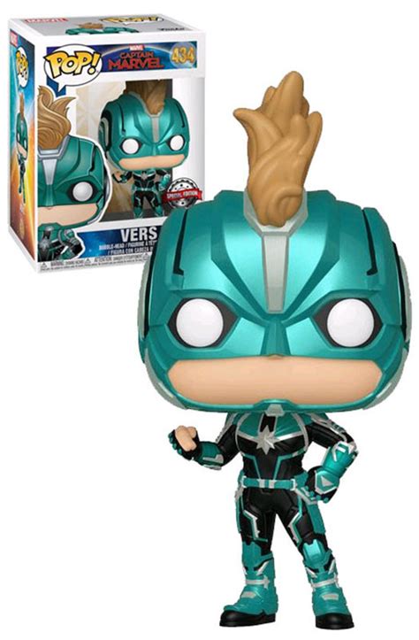 Funko POP! Marvel Captain Marvel #434 Vers (Masked) - New, Mint Condition