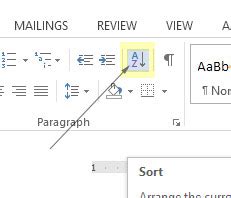 You may need to exit outlook and reopen it to see the new order. How to Sort Lists in Word or Excel