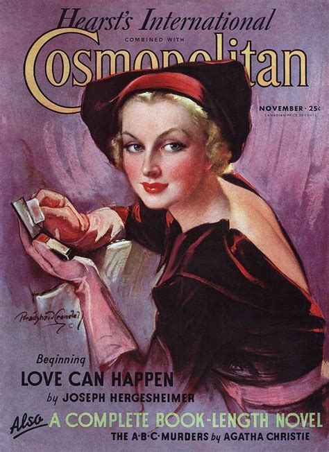 Cosmopolitan V099 N05 1935 11 Vintage Illustration Art