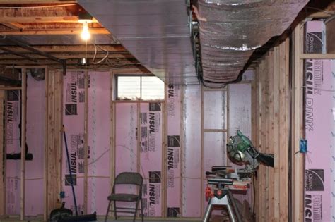 Suggestion For Framing Around Ductspipe In Basement Building