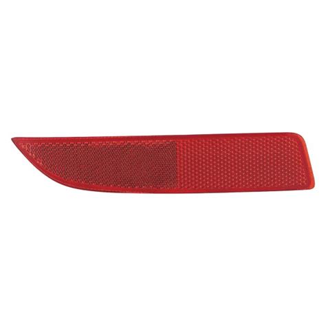 Replace Lx C Rear Driver Side Bumper Reflector Capa Certified