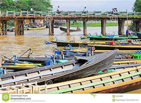 Sightseeing Boat Nyaungshwe Myanmar Editorial Stock Image Image Of