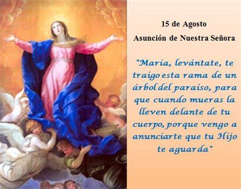 Imágenes de la Asunción de la Virgen María para el 15 de agosto