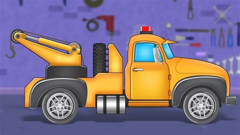 Tow Truck Formation And Uses Kids Educational Video Youtube