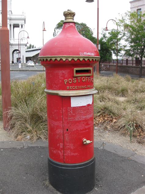 Old Red Australian Post Box Post Box Architecture History 2016 Design