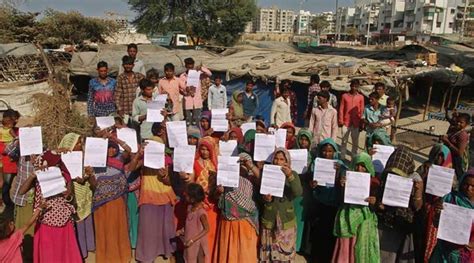Ahmedabad Municipal Corporation Demolishes 69 Settlements In Motera Ahmedabad News The