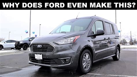 Ford Transit Connect Does This Small Van Make Any Sense Youtube