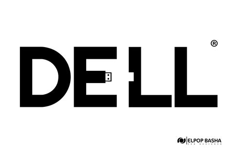 Dell Logo Black Png