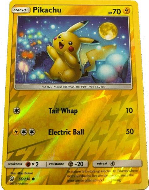 3 is one of the rarest pokémon cards in the world — it sold for $60,000 on ebay back in 2018. Common Pokemon Card 2019 Pikachu 56/236 - NM Unified Minds Set Collectible Card Games Pokémon ...