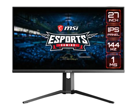 Msi Launches Optix Mag273r 27 Inch Gaming Monitor With 144hz Refresh
