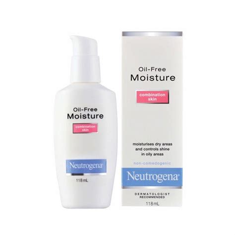 Neutrogena Oil Free Moisture Combination Skin Moisturiser 118ml