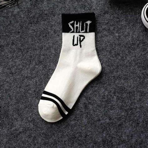 Shut Up Socks Cosmique Studio Aesthetic Clothing