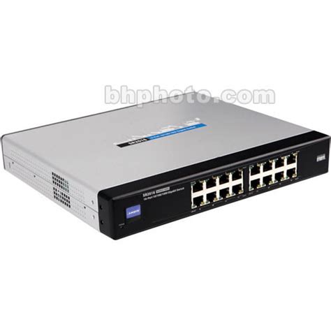 Cisco 16 Port 101001000 Gigabit Switch Sr2016 Bandh Photo Video