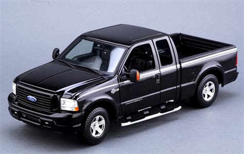 118 Maisto Ford F 350 F350 Black Diecast Car Model