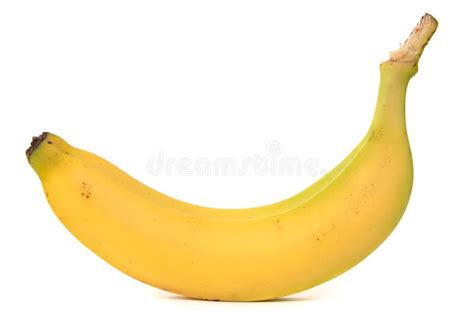 Banana Yellow Profile On Isolated Background Stock Photo Image Of