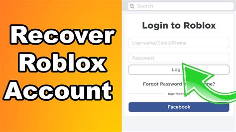 Roblox Account Password Reset